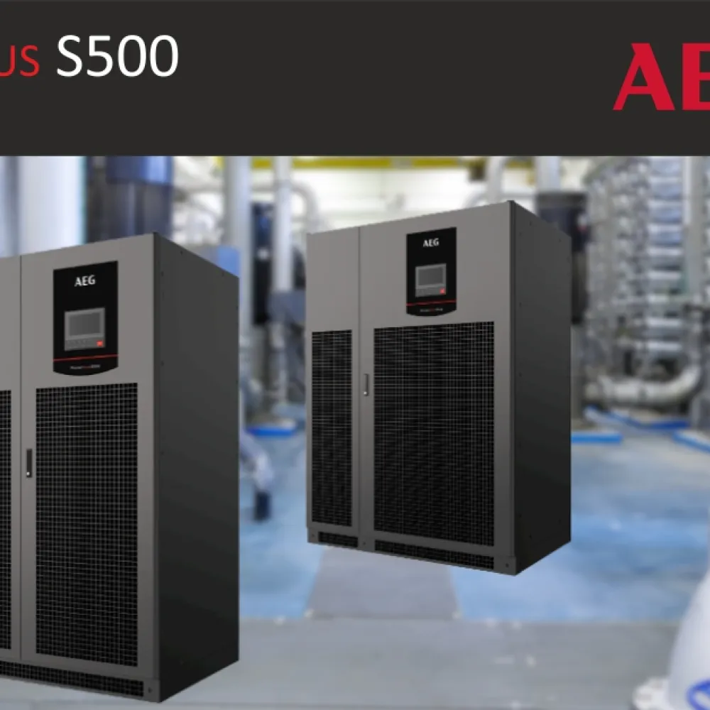 AEG a lansat noul Protect S500, UPS de 250 kVA- 4.8 MW fara transformator 