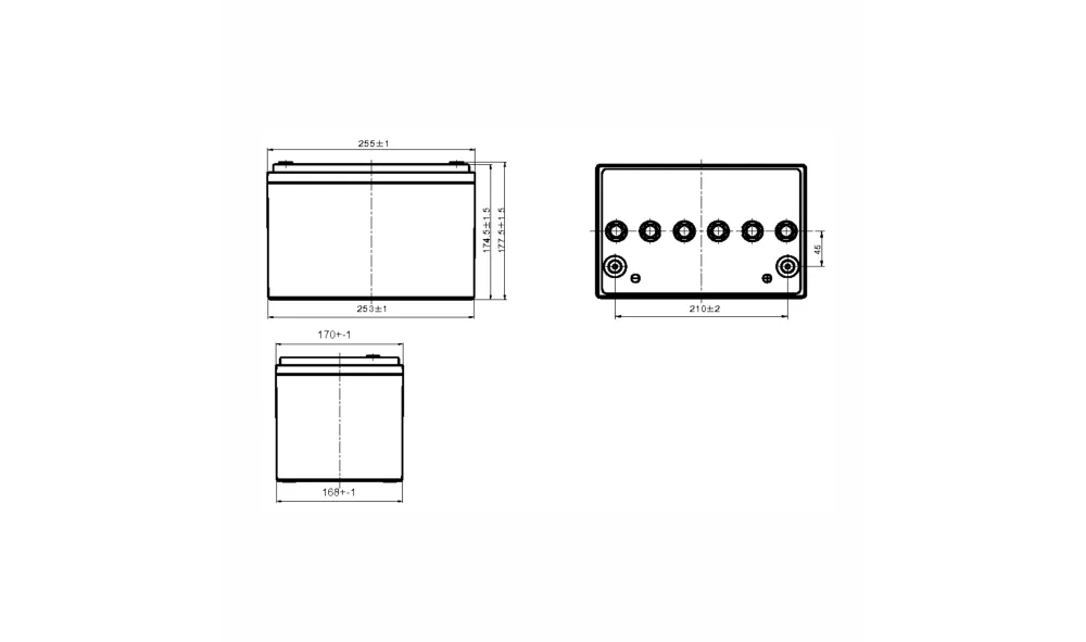 Acumulator ACD GL12-70 60AH-2